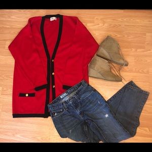 Michelle Stuart cardigan size large